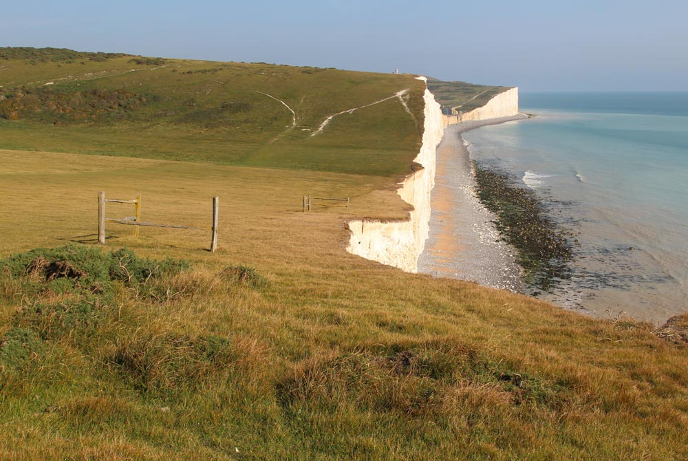 South Downs Way, Cuckmere Haven to Birling Gap, Seven Sisters ...