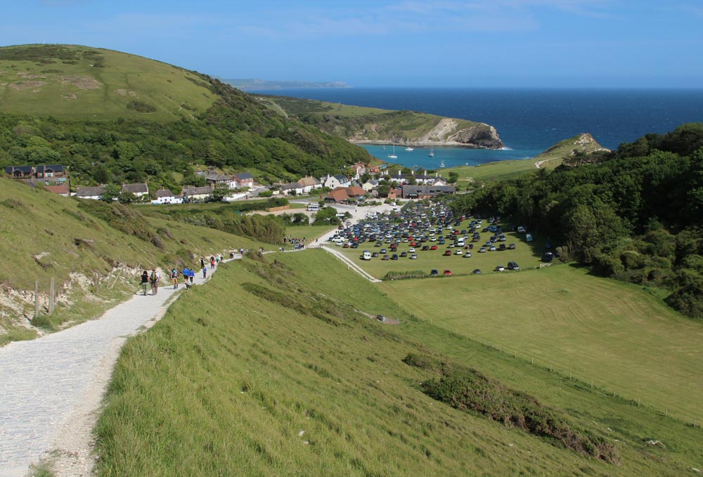 Lulworth Cove From South West Coast Path To Durdle Door 5 Beautiful