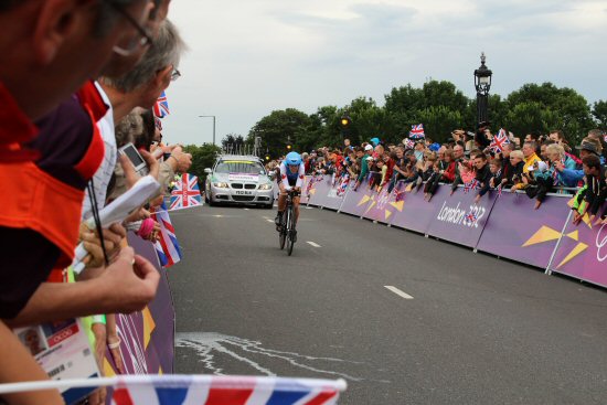 Denise Ramsden, Canada, Hampton Court. Olympic Road Cycling Time Trials ...